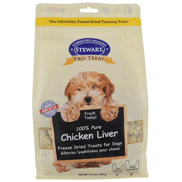 dried chicken liver dog treats
