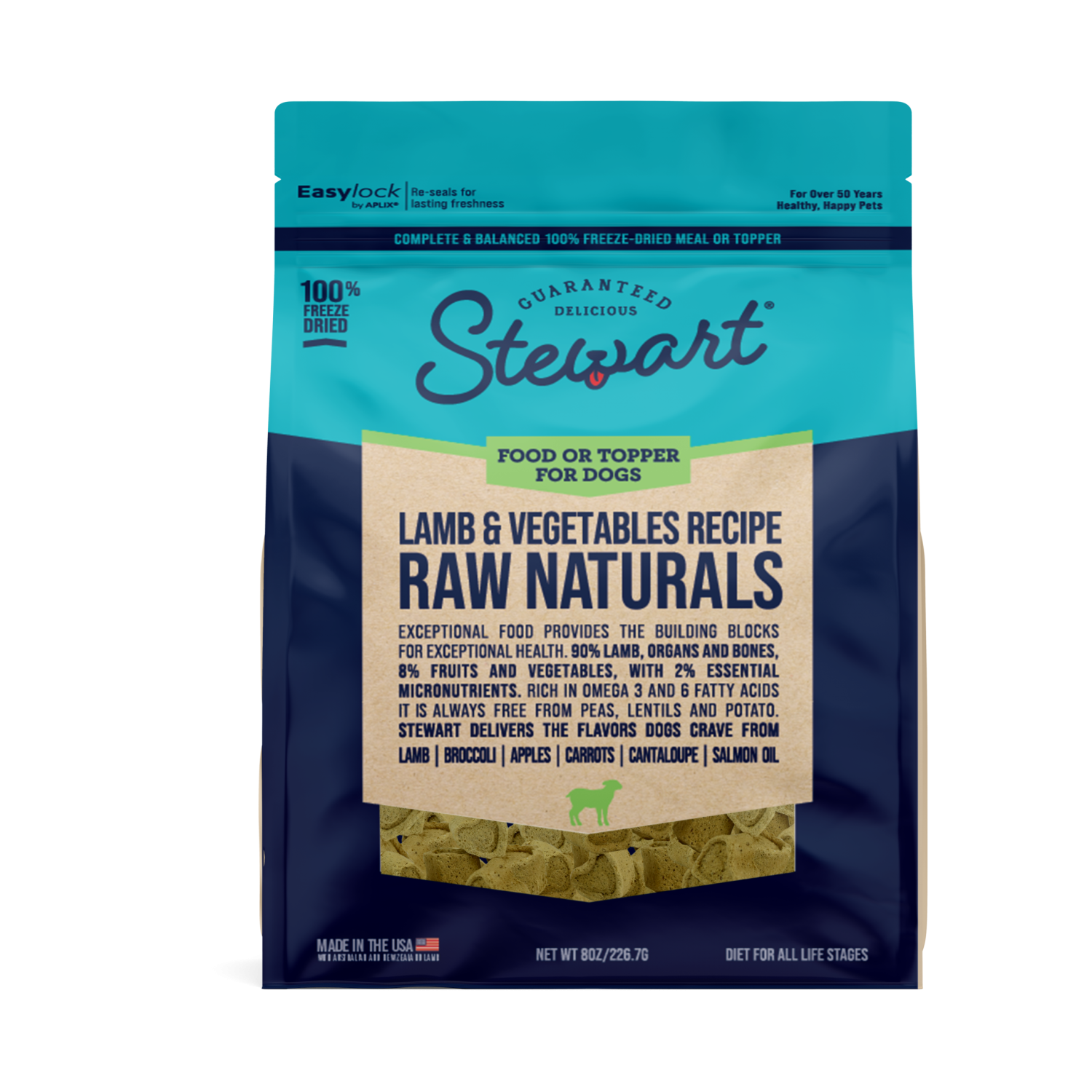 Raw Naturals - Lamb & Vegetables