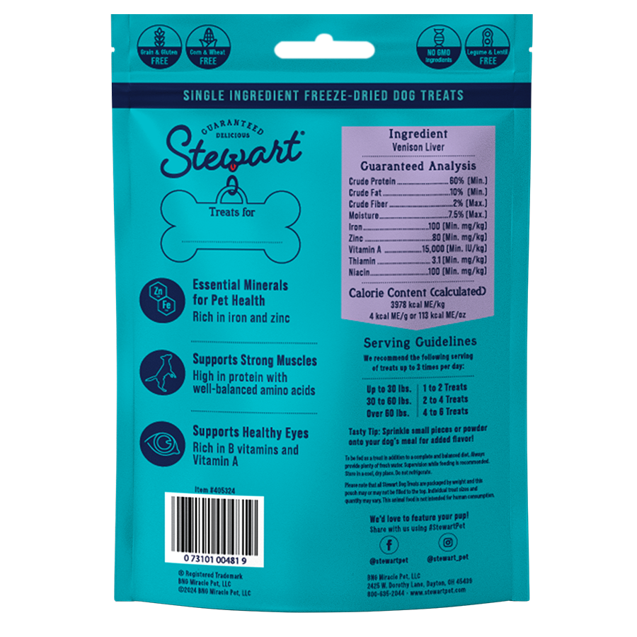 Freeze-Dried Dog Treats - Venison Liver - Image 2