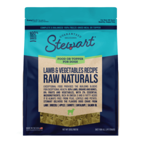 Stewart Pet Raw Naturals Lamb Recipe package front